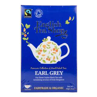 English Tea Shop Organic Tea Sachets - Earl Grey