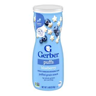 Gerber Graduates Baby Puffs - Blueberry