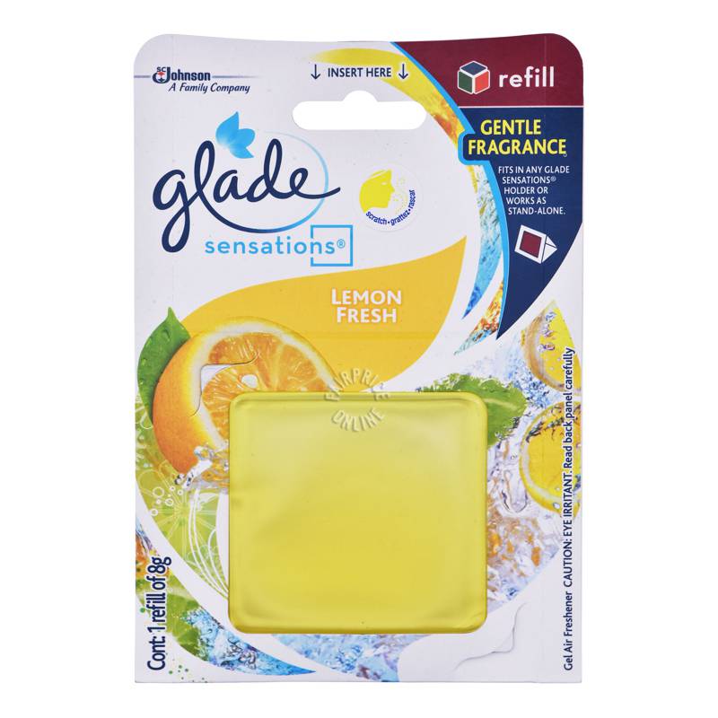 Glade Sensations Gel Air Freshener Refill Lemon NTUC FairPrice
