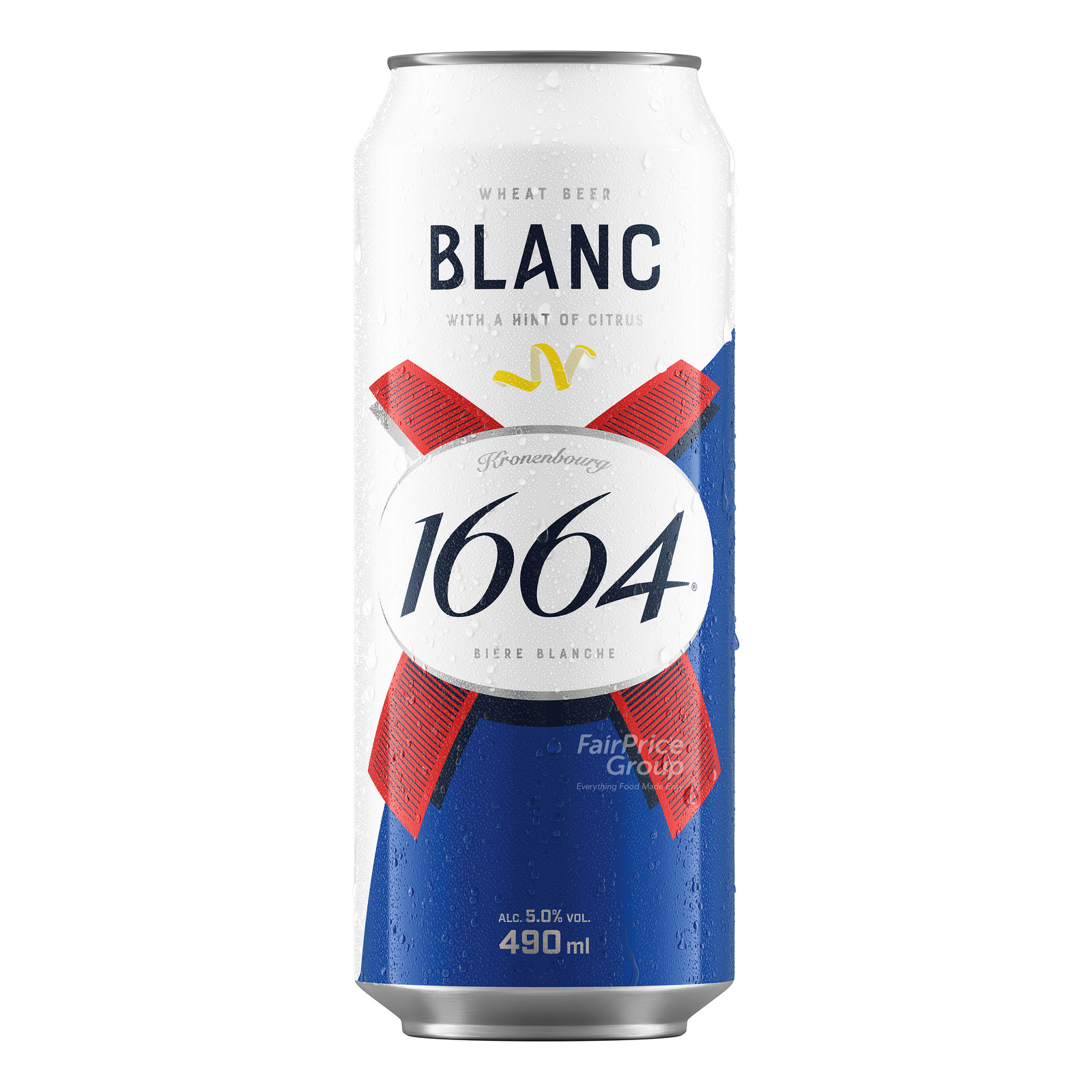 Kronenbourg 1664 Can Beer - Blanc | NTUC FairPrice