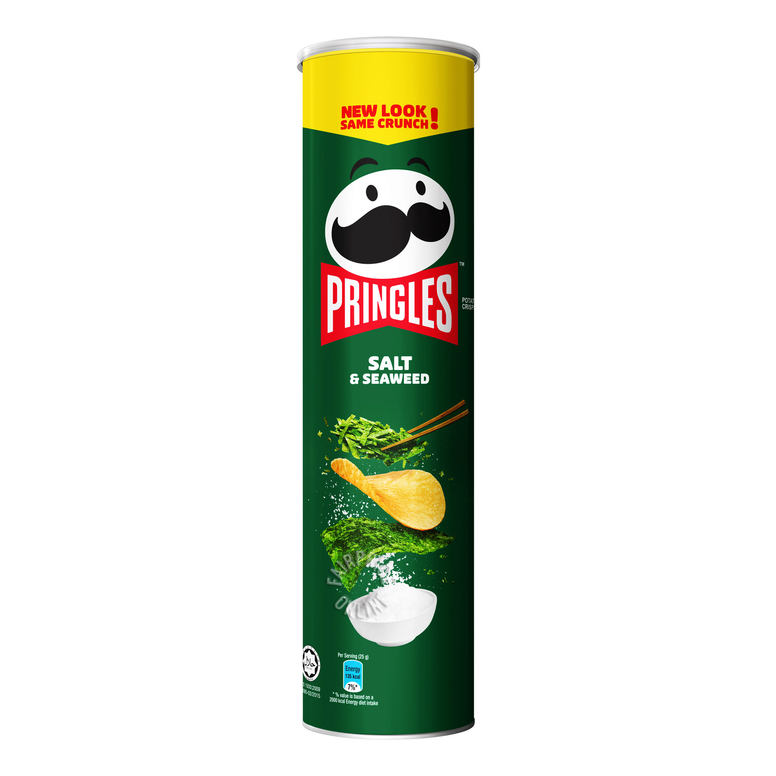 Pringles Potato Crisps - Salt & Seaweed