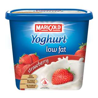 Marigold Low Fat Yoghurt - Strawberry