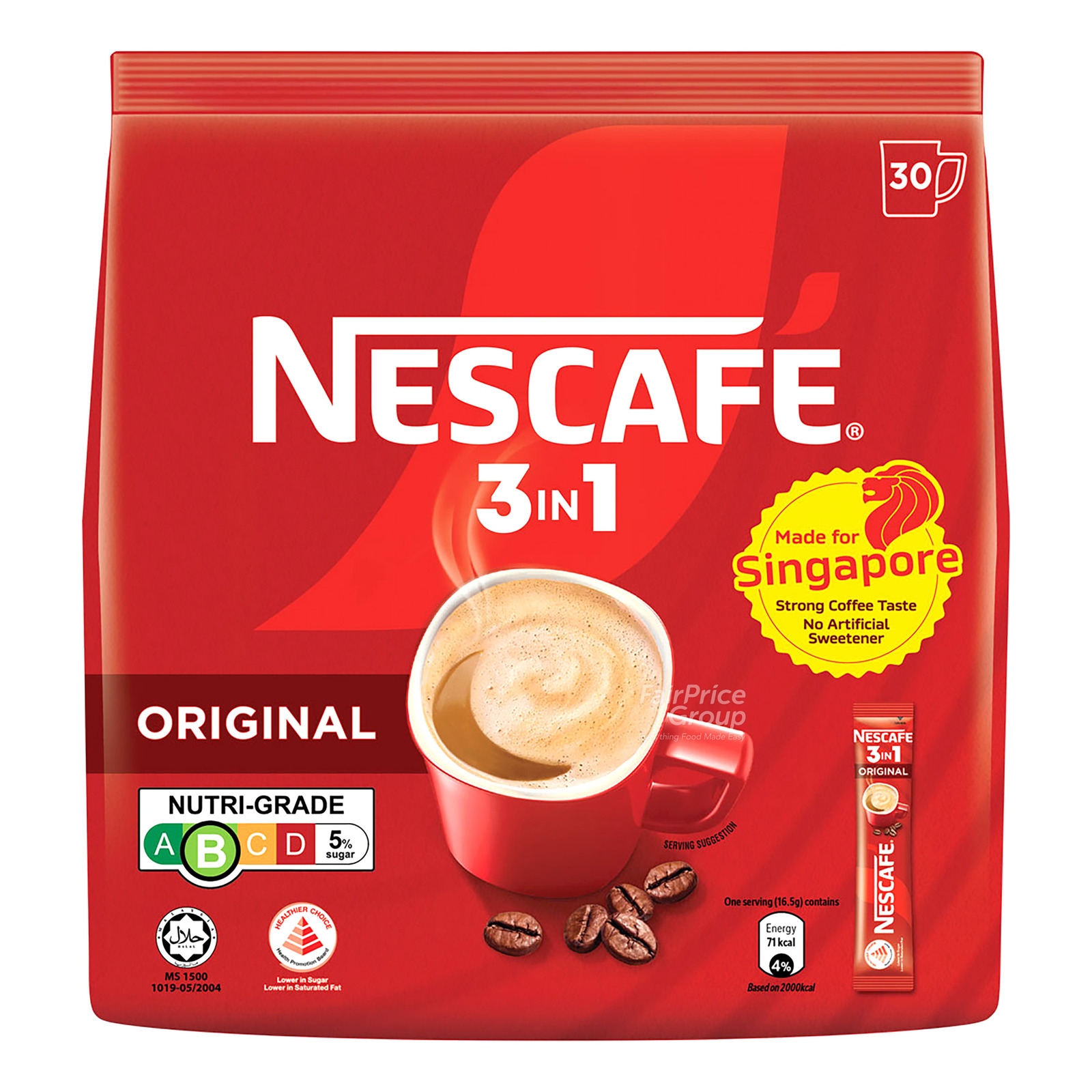 Nescafe 3 in 1 Instant Coffee - Original | NTUC FairPrice