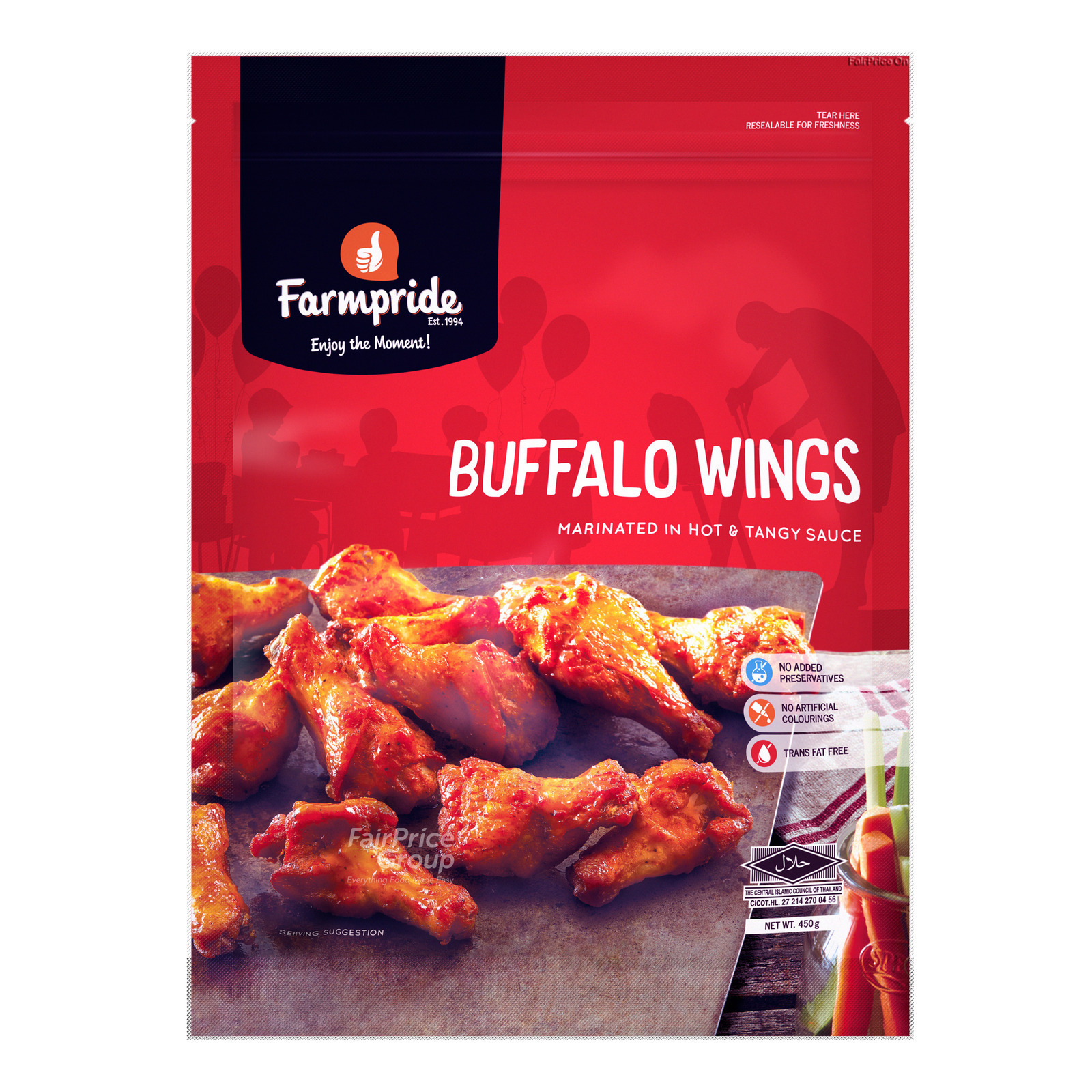 Farmpride Frozen Buffalo Wings