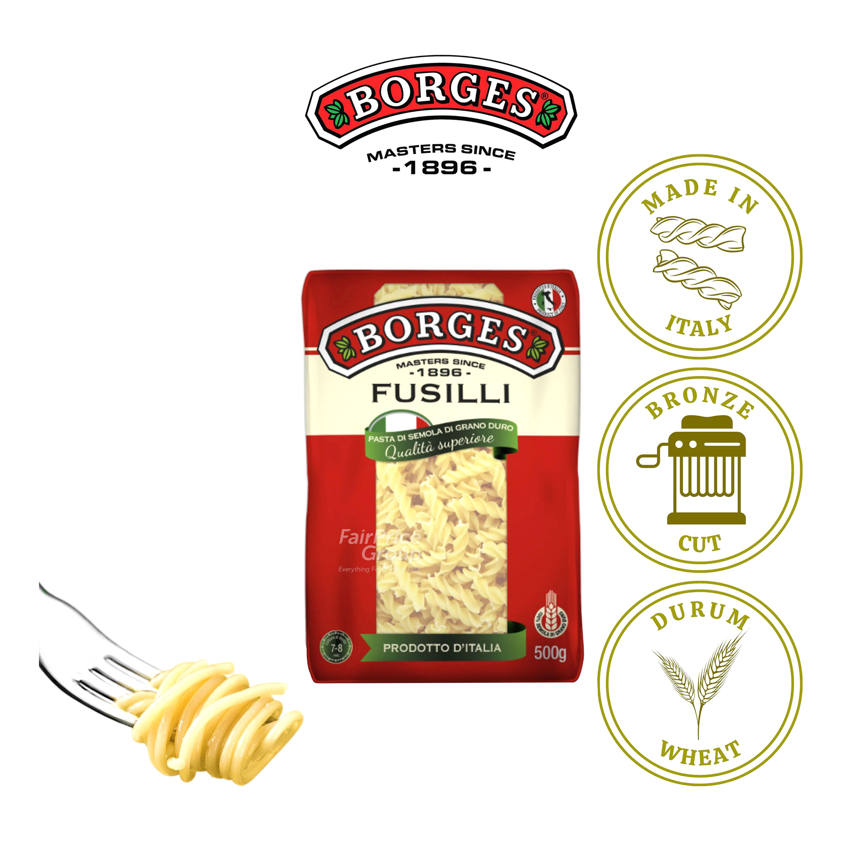 Borges Pasta - Fusilli