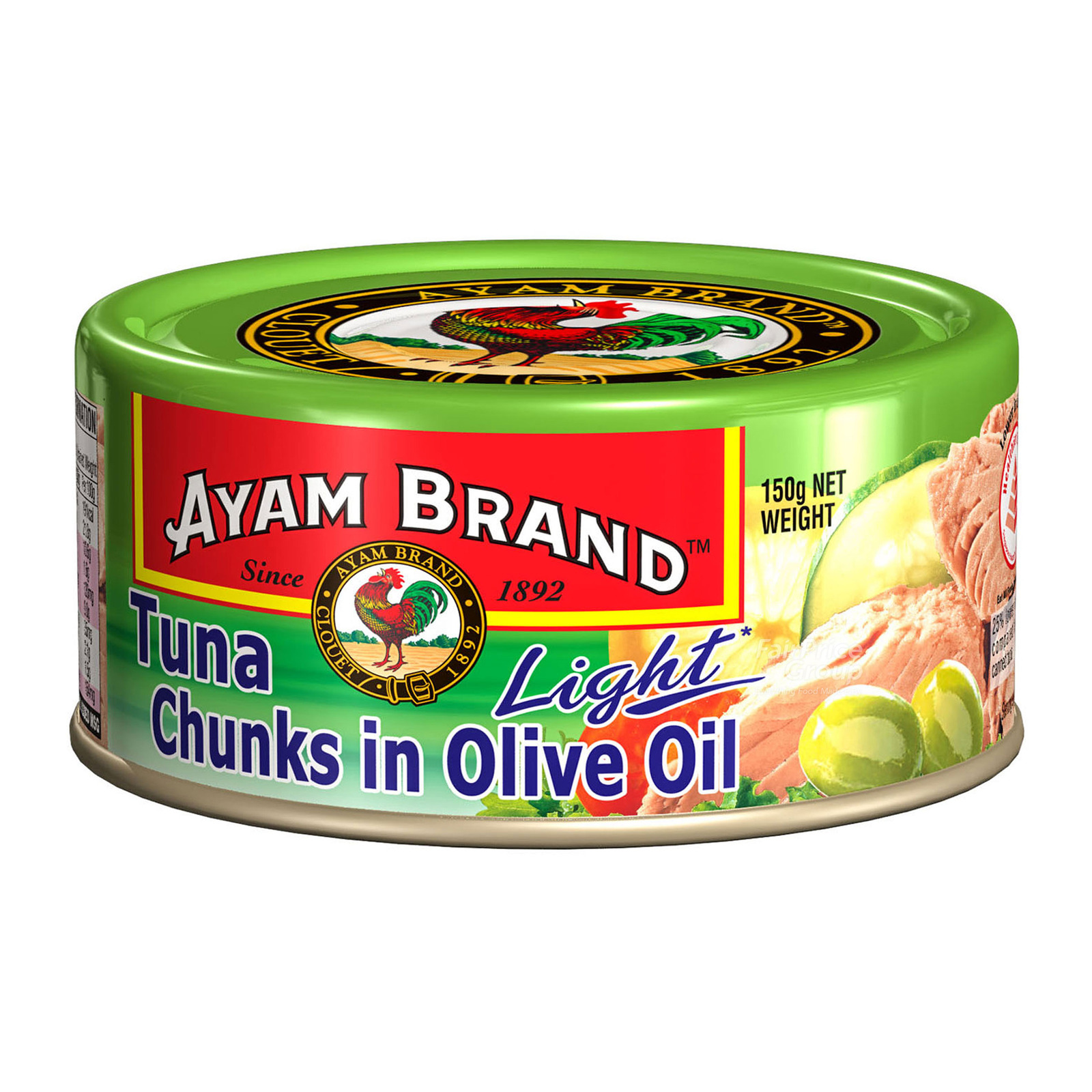 Ayam Brand Tuna Chunks Olive Oil (Light) NTUC FairPrice