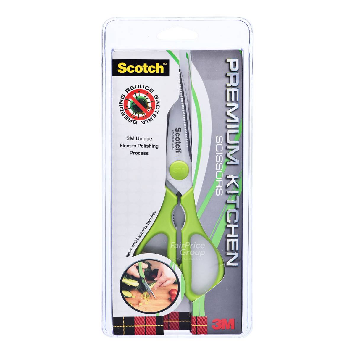 3M Scotch Premium Kitchen Scissors NTUC FairPrice