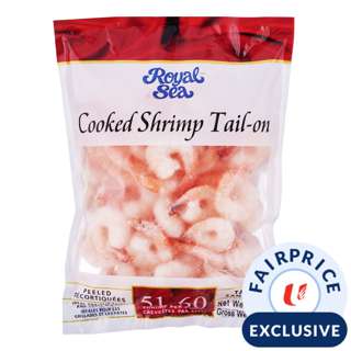Royal Sea Frozen Shrimp - Cooked (Tail-on) Royal Sea Frozen Shrimp - Cooked (Tail-on)