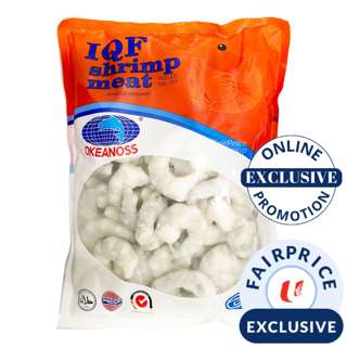 Okeanoss Frozen IQF Shrimp Meat (Tail Off)