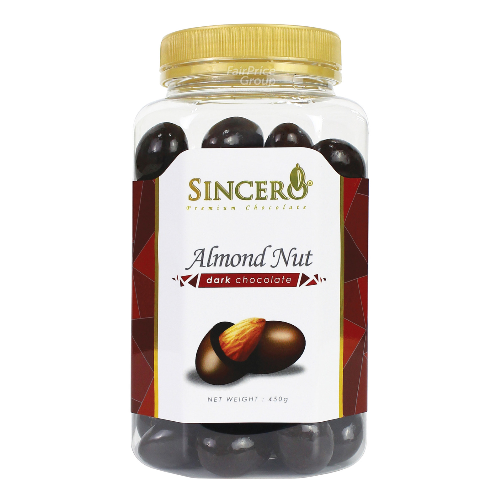 Sincero Dark Chocolate Almond Nut NTUC FairPrice