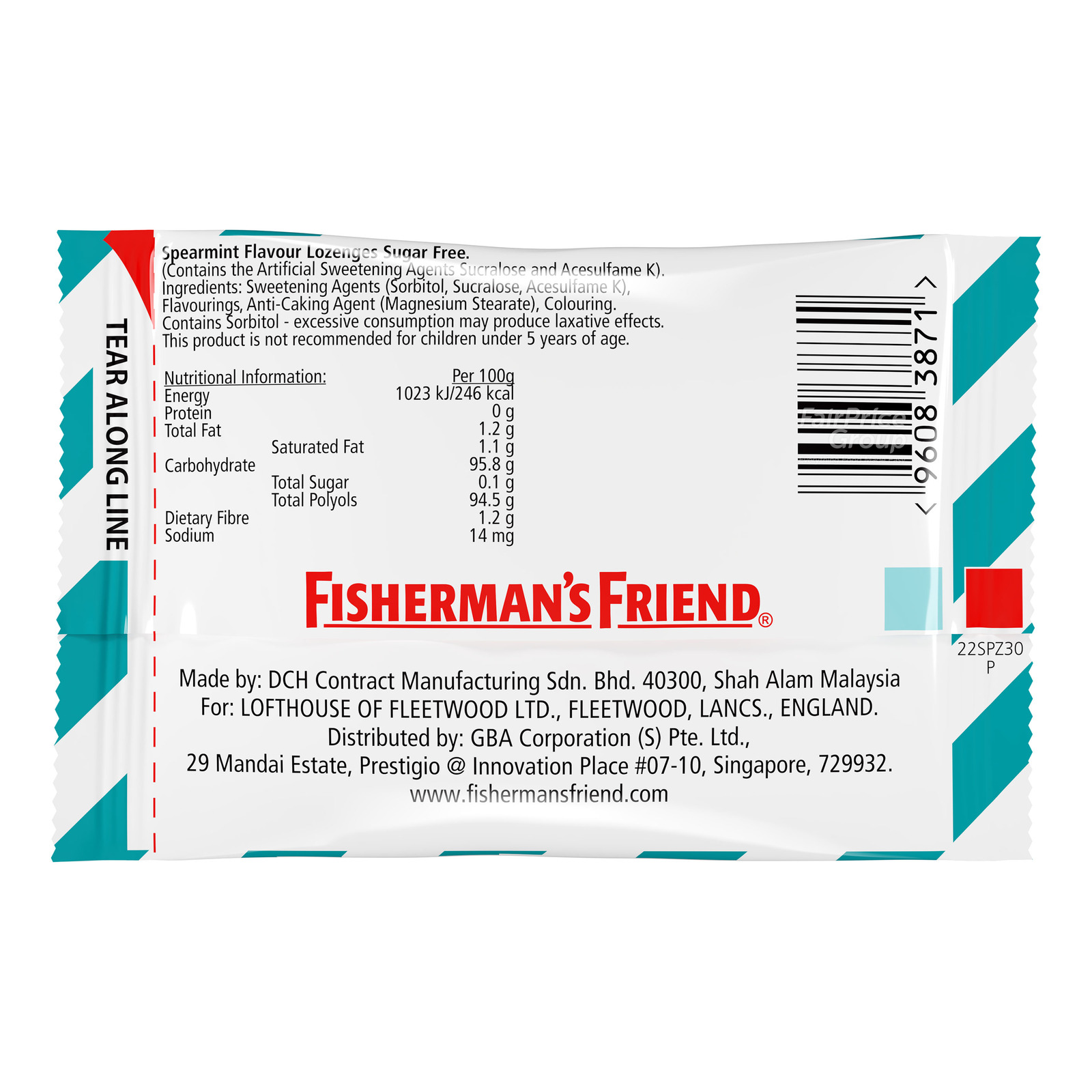Fisherman S Friend Sugar Free Lozenges Spearmint Ntuc Fairprice
