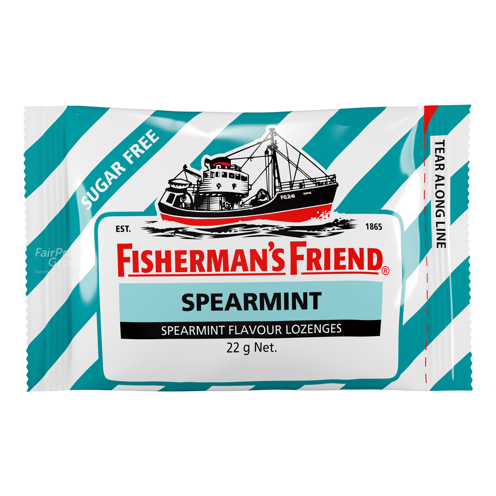 Fisherman's Friend Sugar Free Lozenges - Spearmint