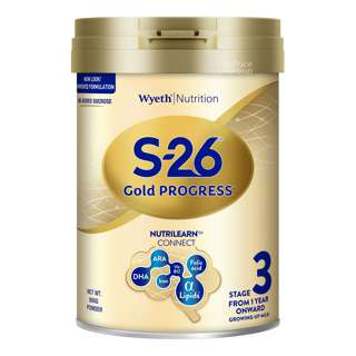 Wyeth S26 Progress Gold Grow Up Milk Formula - Stage 3