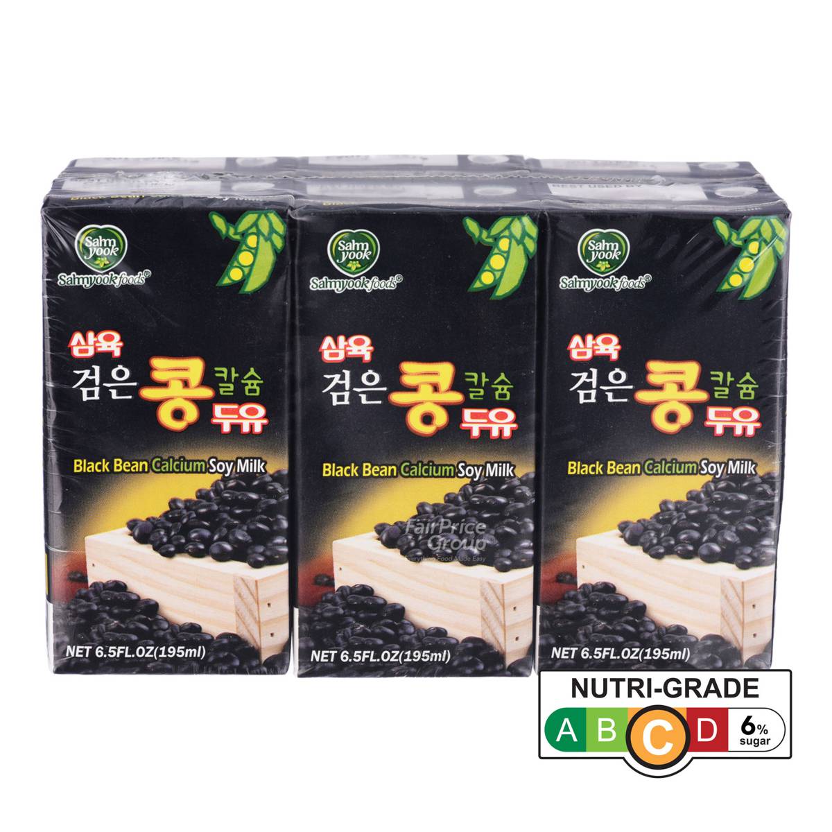 Sahmyook Soy Milk Black Bean Calcium NTUC FairPrice