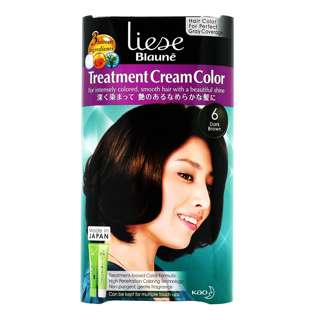 Liese Blaune Treatment Cream Colour - 6 Dark Brown