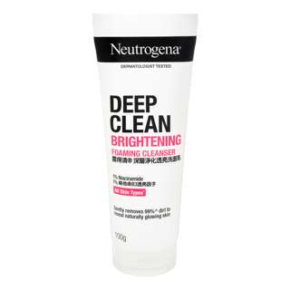 Neutrogena Deep Clean Foam Cleanser - Brightening