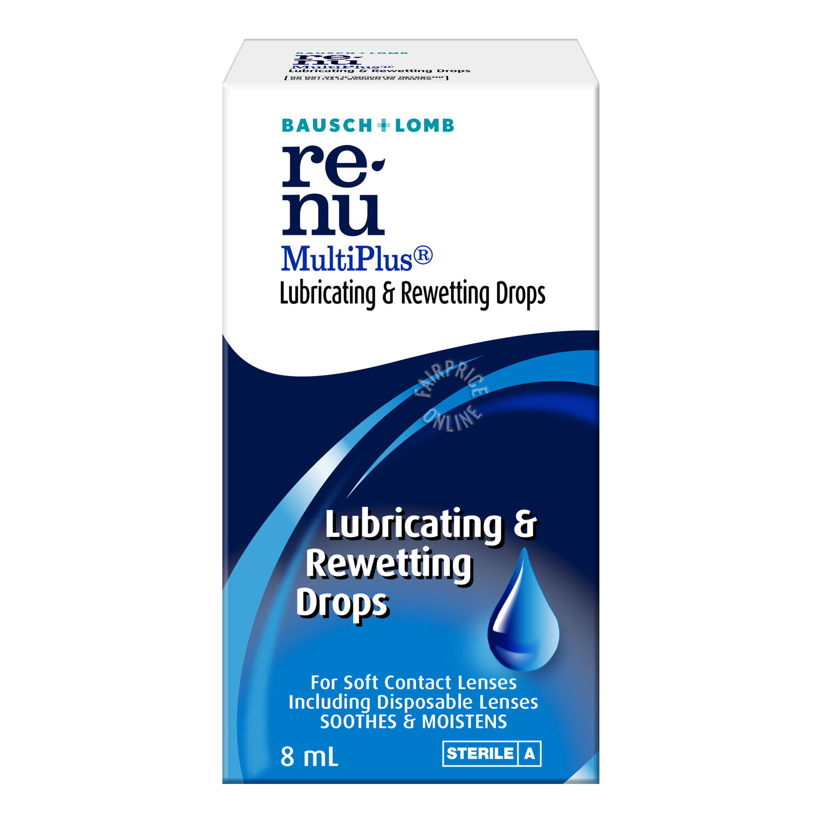 Bausch + Lomb ReNu Lubricating & Rewetting Eye Drops NTUC FairPrice