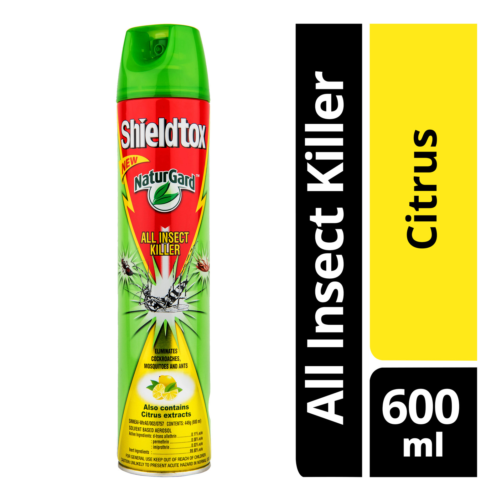 Shieldtox NaturGard All Insect Killer Spray - Citrus