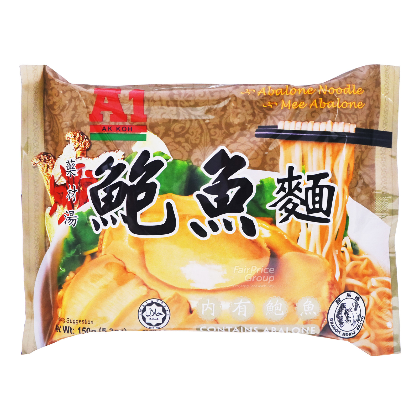 A1 Instant Noodle Abalone NTUC FairPrice