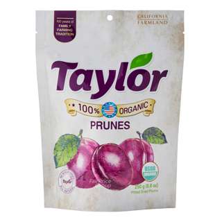 Taylor 100% Organic Prunes 