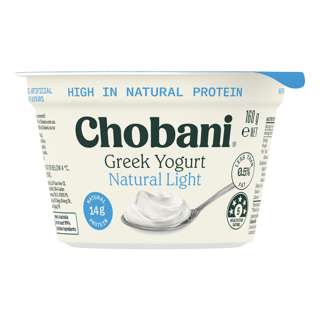 Chobani Greek Yogurt - Natural Light