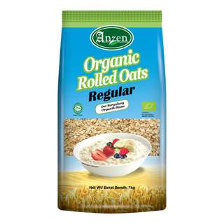 Anzen Organic Rolled Oats - Regular