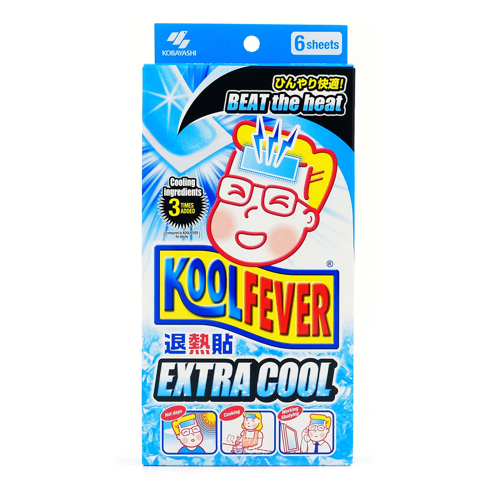 Kool Fever Cooling Gel Sheets - Extra Cool