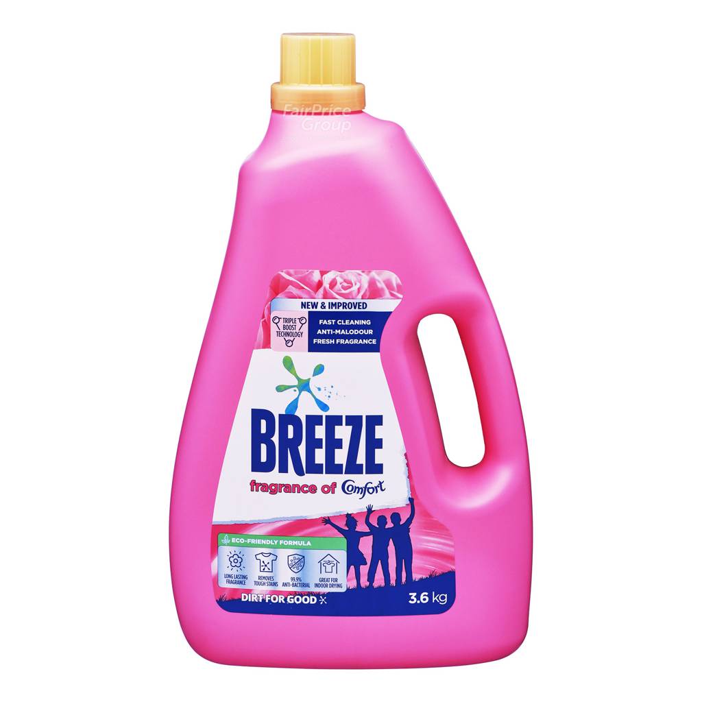 Breeze Liquid Detergent Fragrance of Comfort NTUC FairPrice