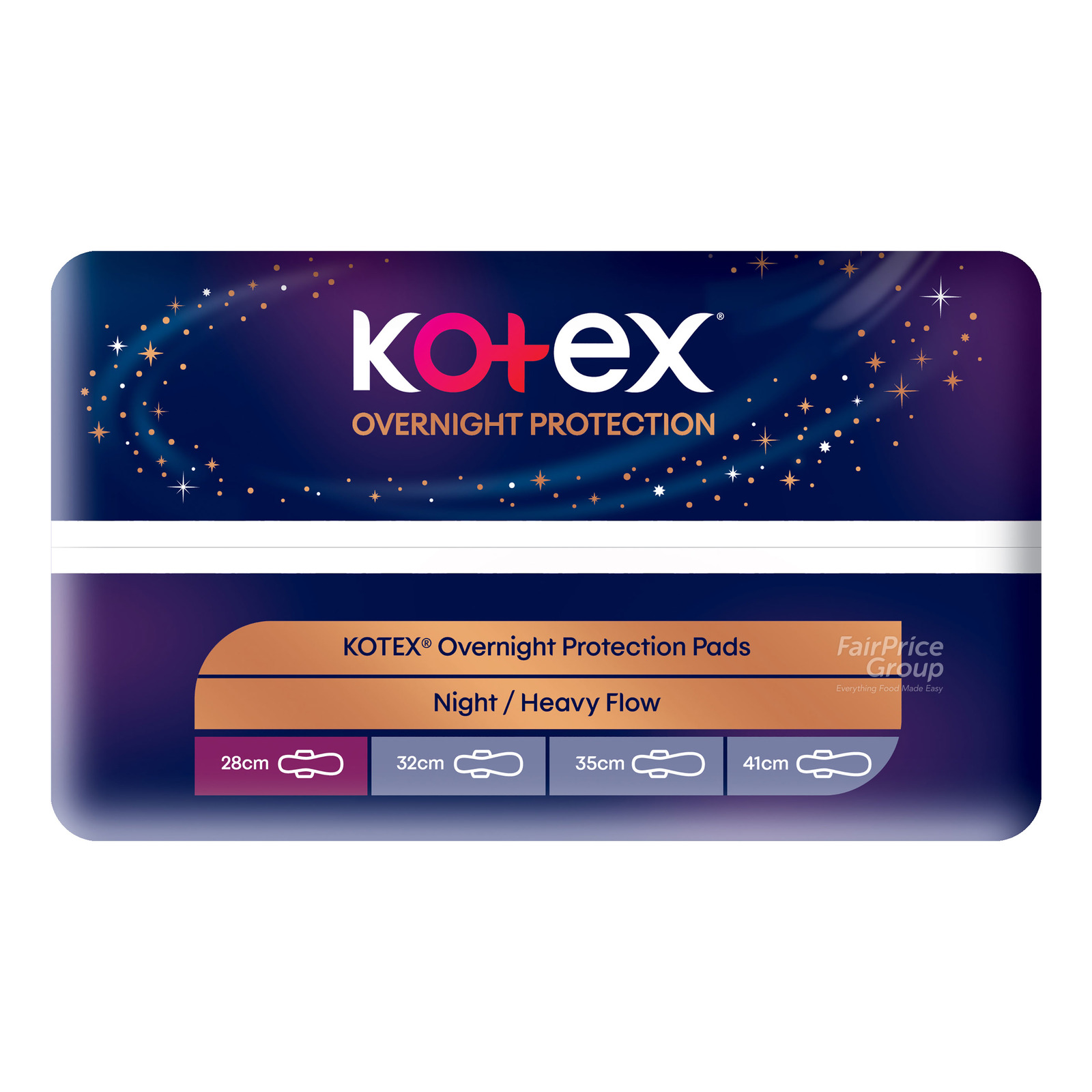 Kotex Soft \u0026 Smooth Slim Overnight Wing 