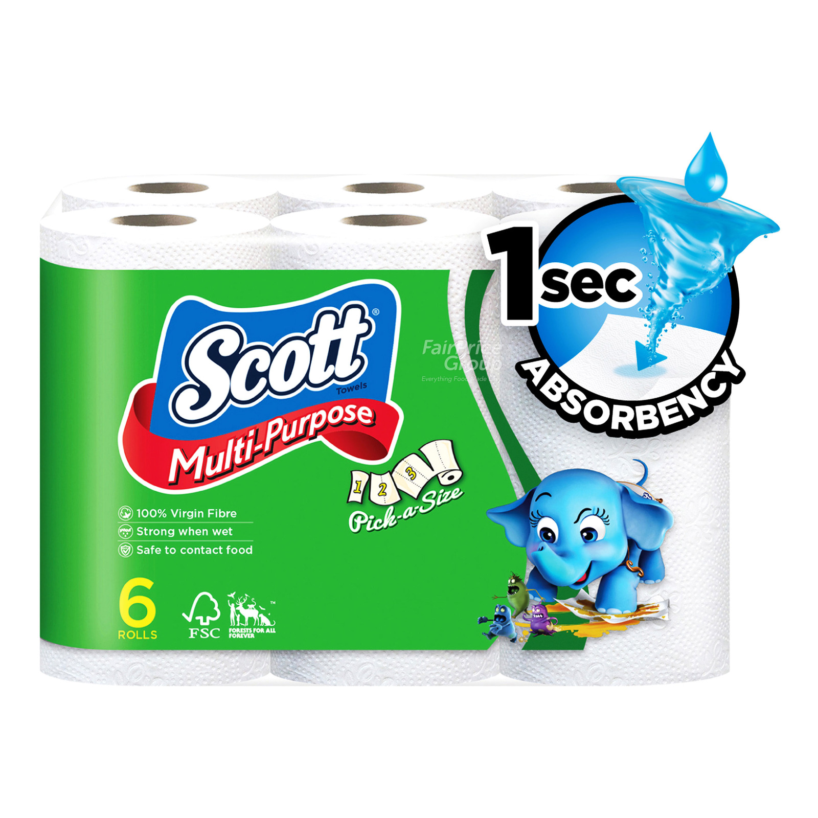 Scott Kitchen Towel Rolls Pick A Size NTUC FairPrice