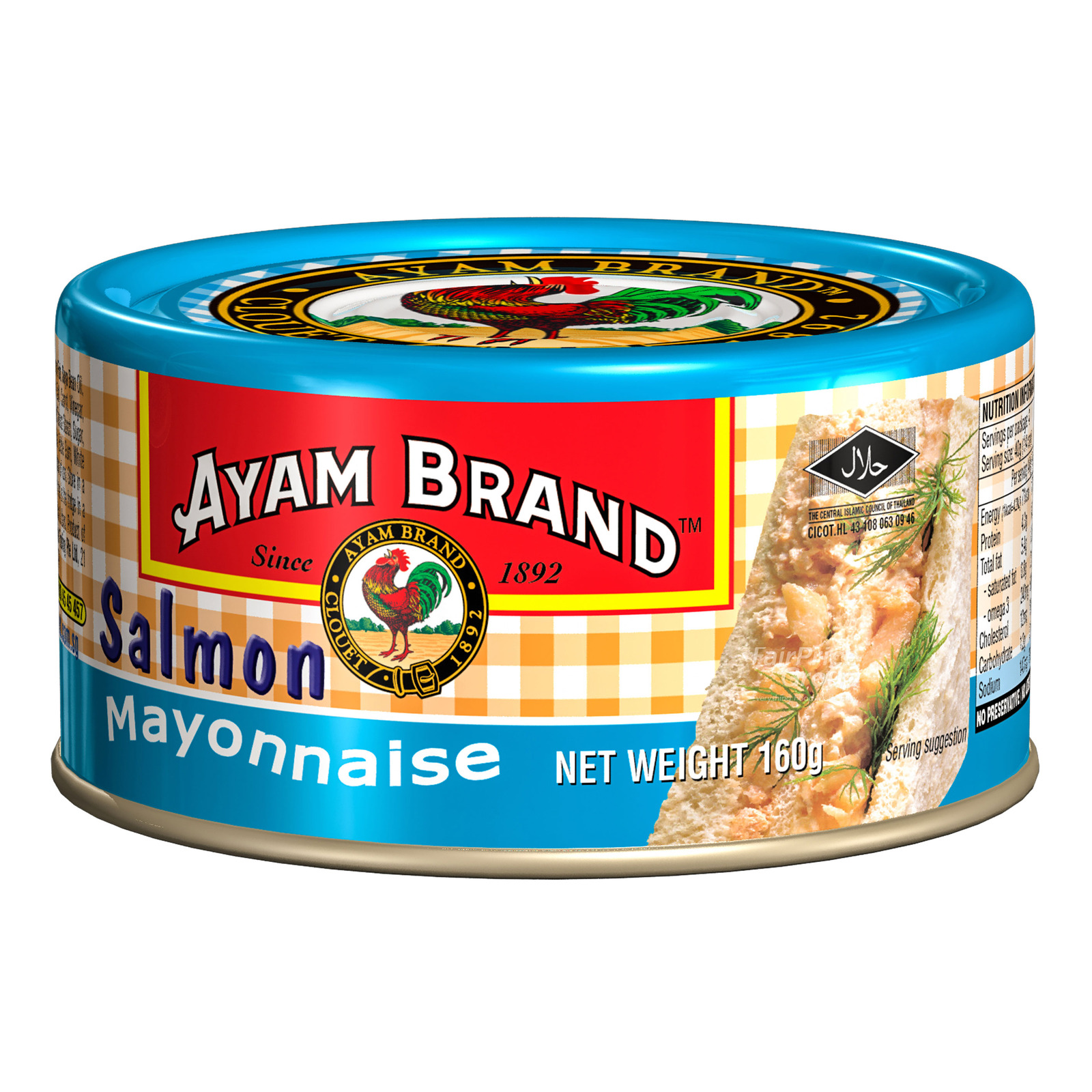 Ayam Brand Spread in Mayonnaise Salmon NTUC FairPrice