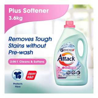Attack Liquid Detergent - Plus Softener (Sweet Floral) Attack Liquid Detergent - Plus Softener (Sweet Floral)