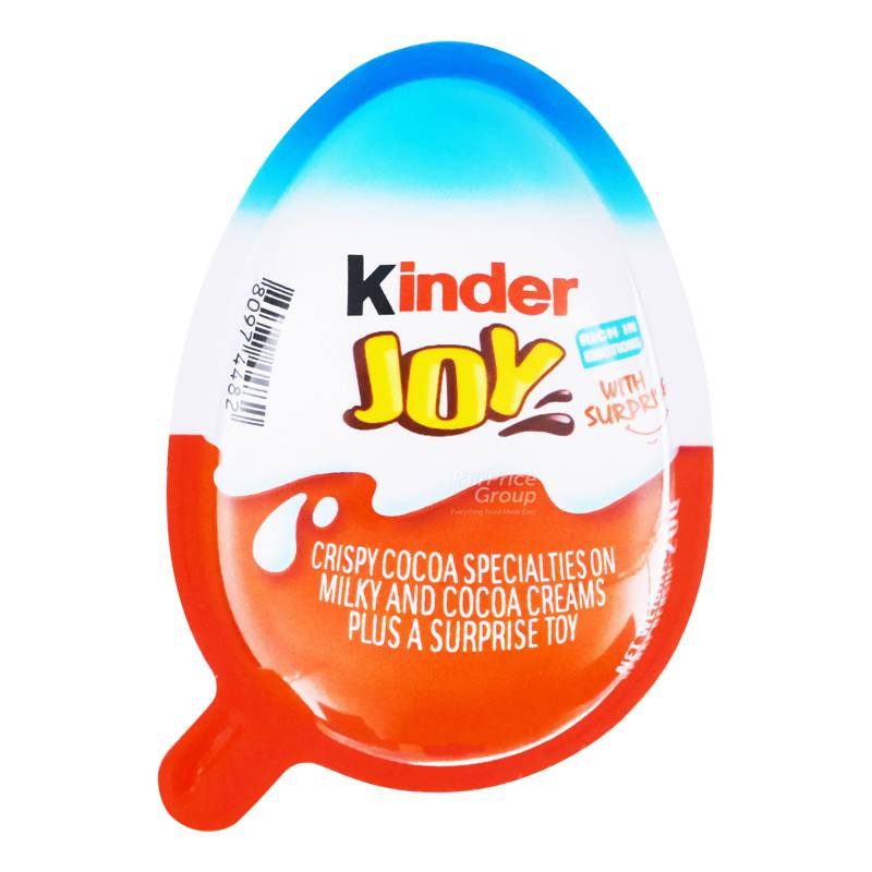 Kinder Joy Chocolate Egg Boys NTUC FairPrice