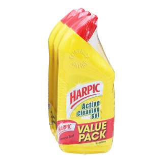 Harpic Toilet Cleaner Gel - Lemon Harpic Toilet Cleaner Gel - Lemon