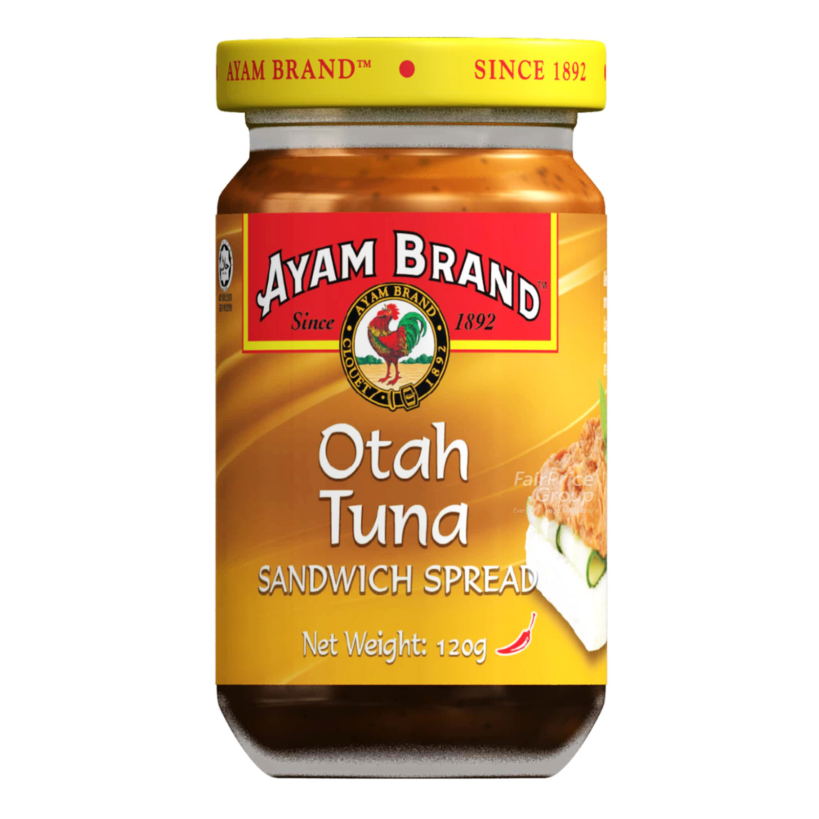 Ayam Brand Tuna Sandwich Spread Otah NTUC FairPrice