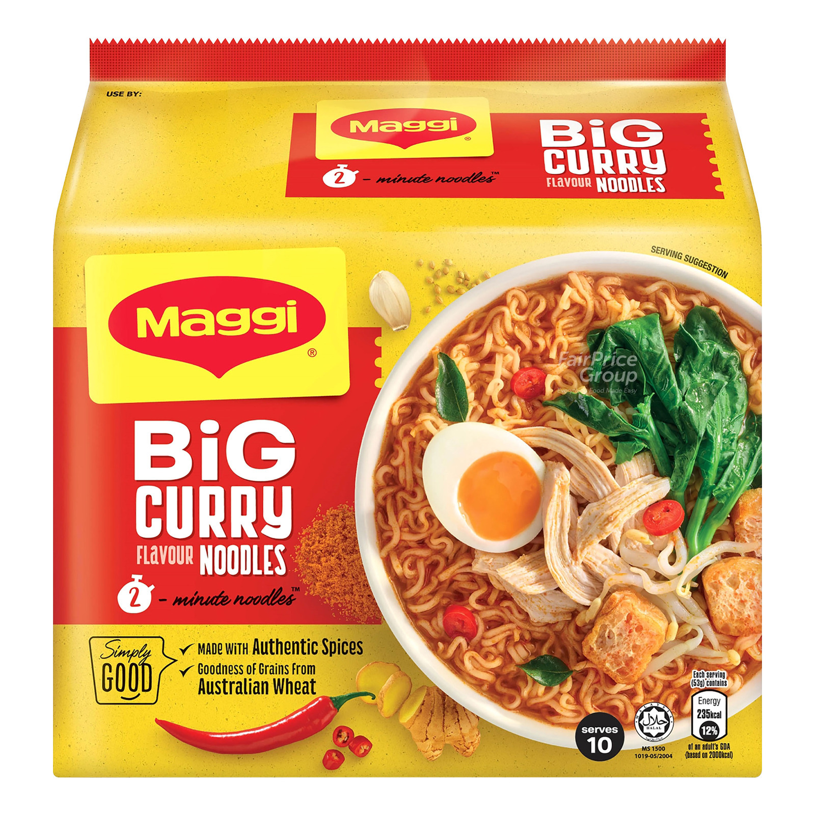Maggi Big 2-Minute Instant Noodles - Curry | NTUC FairPrice