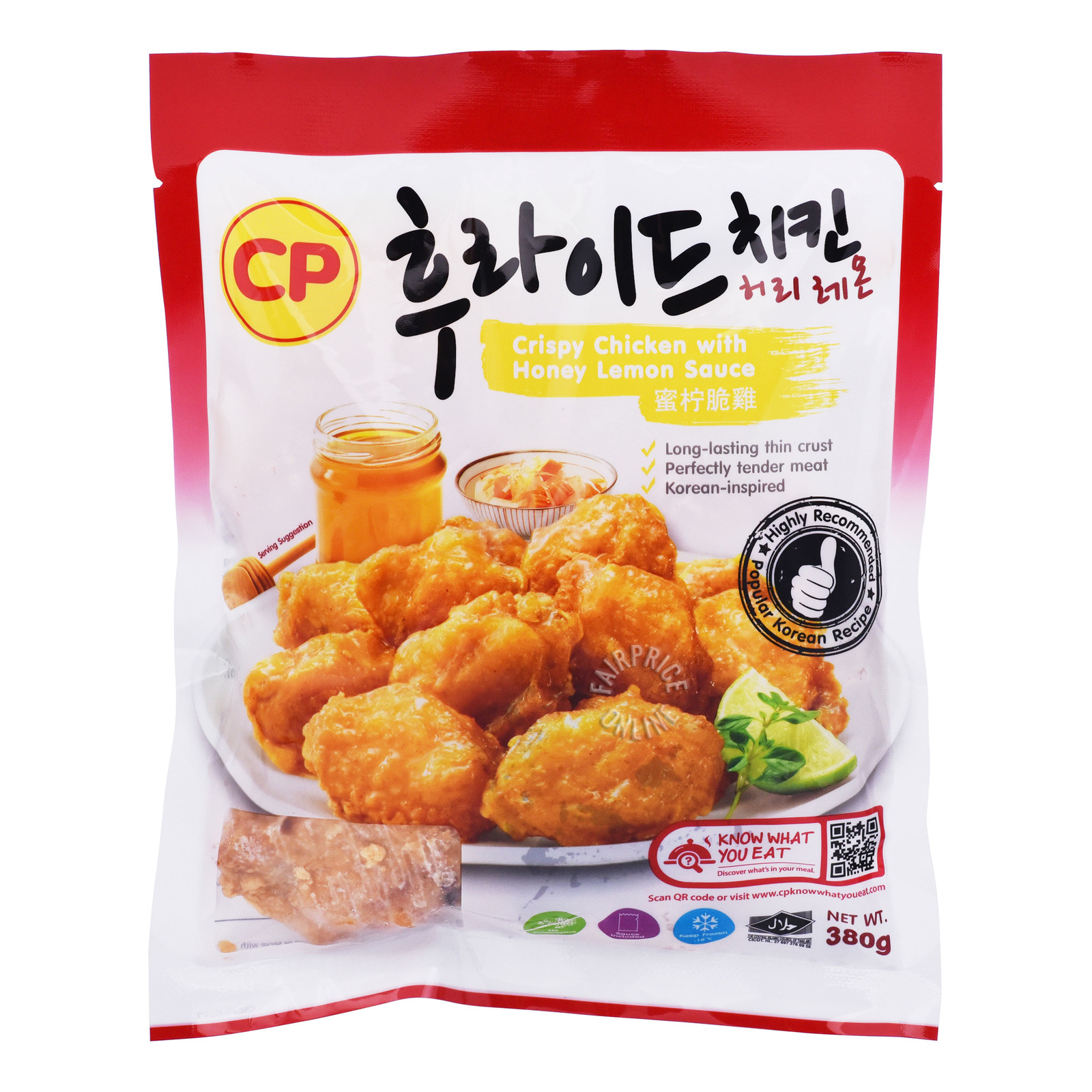 CP Crispy Chicken with Sauce Honey Lemon NTUC FairPrice