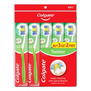 Colgate Deep Cleaning Toothbrush - Twister (Soft)