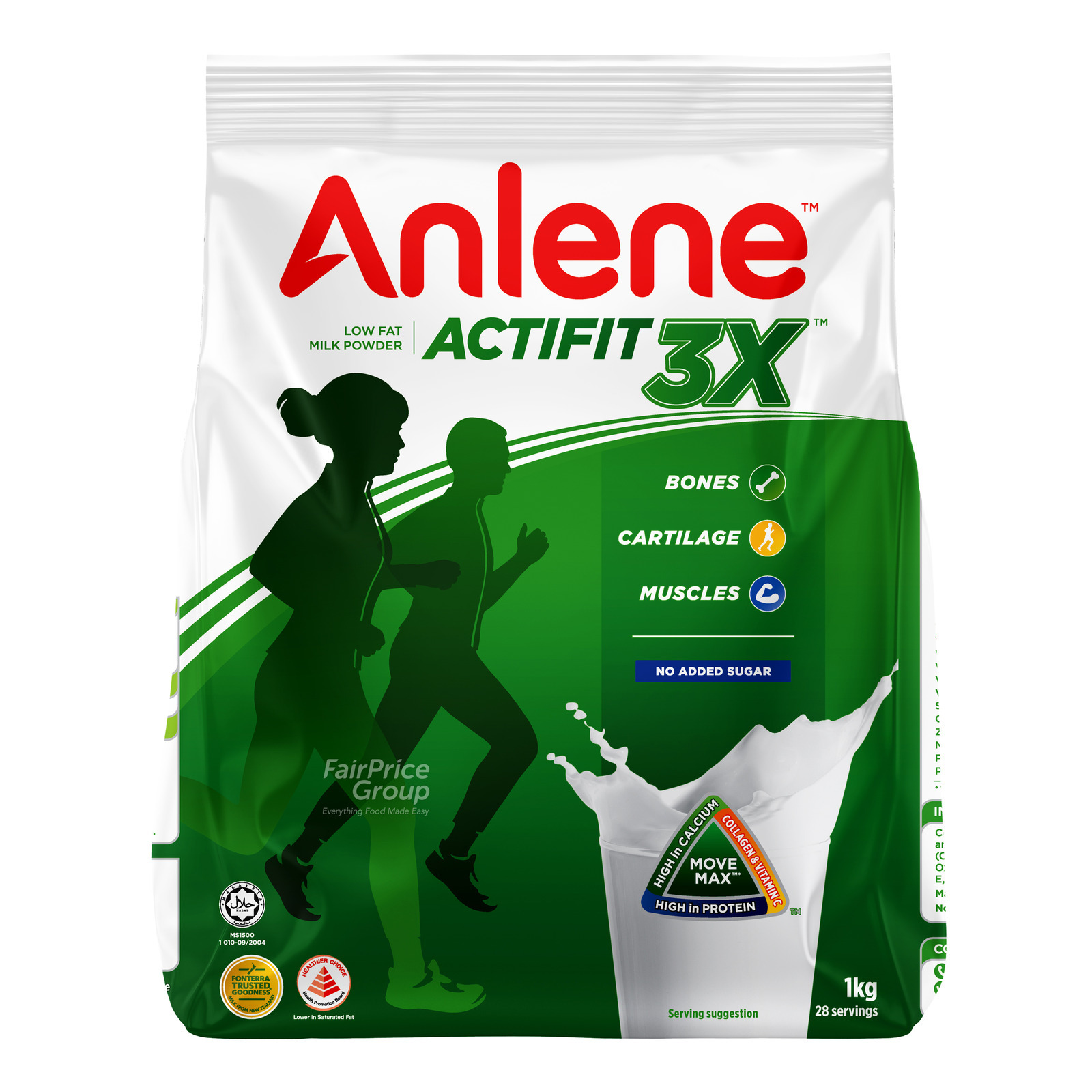 Anlene Actifit 3X Adult Milk Powder - Plain