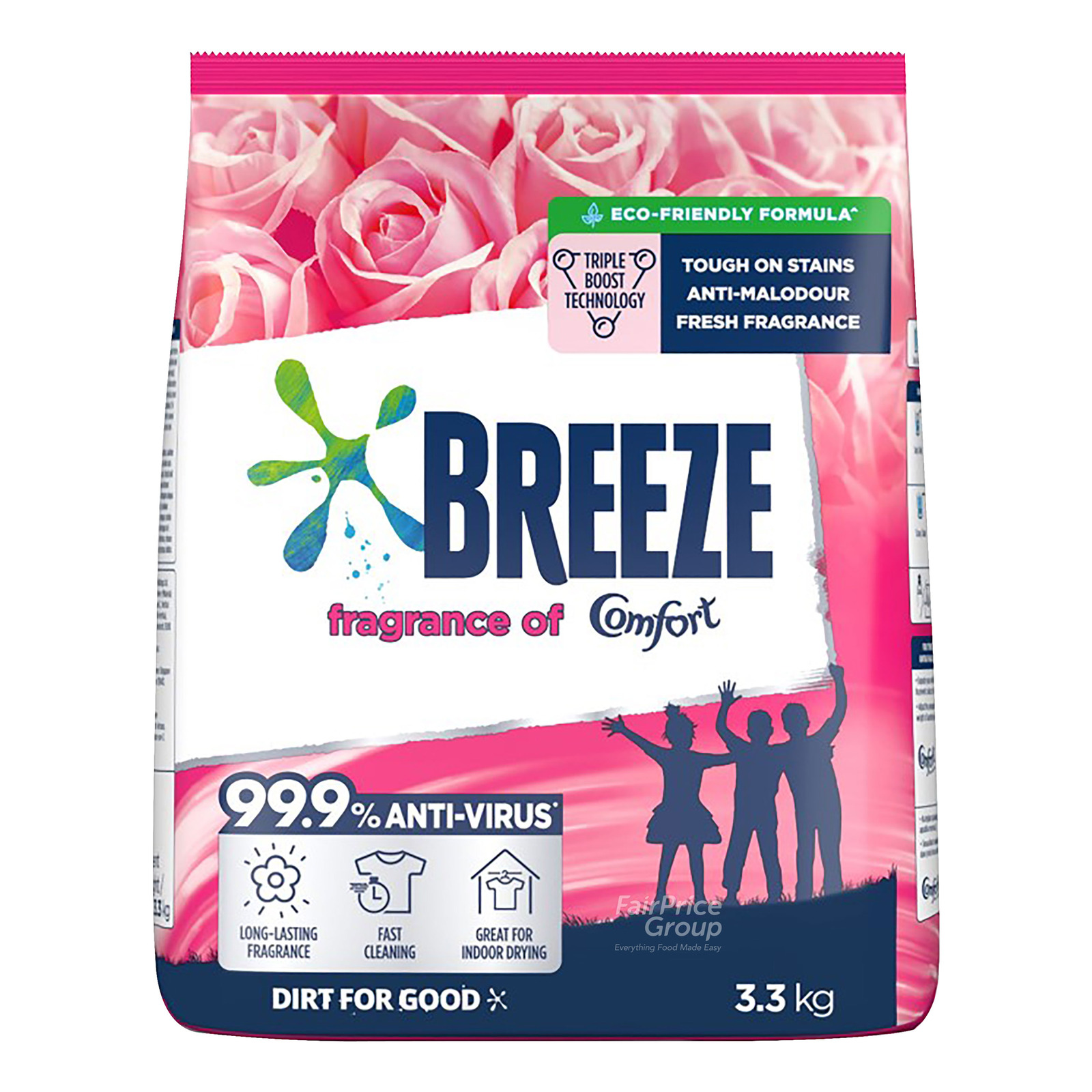 Breeze Powder Detergent - Comfort (Long Lasting Perfume)