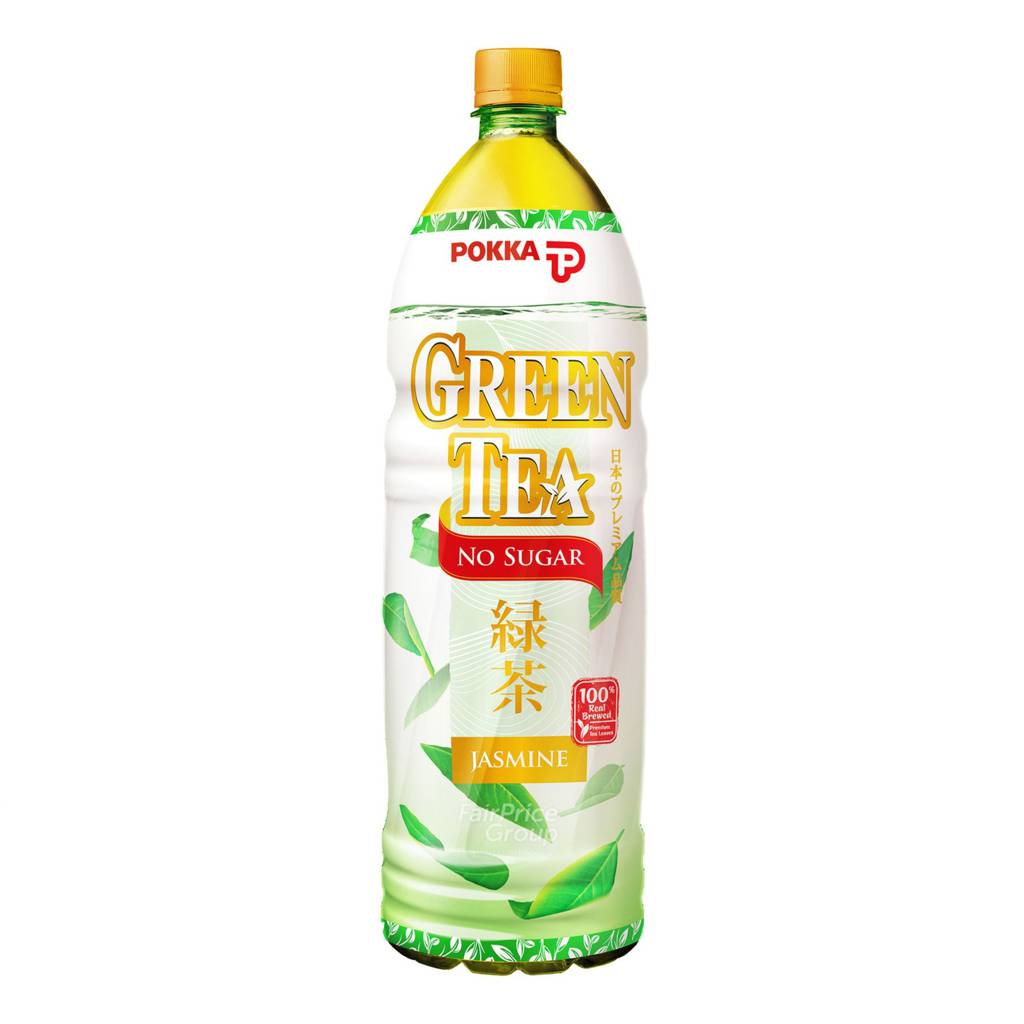 Pokka Bottle Drink Jasmine Green Tea (No Sugar Added) NTUC FairPrice