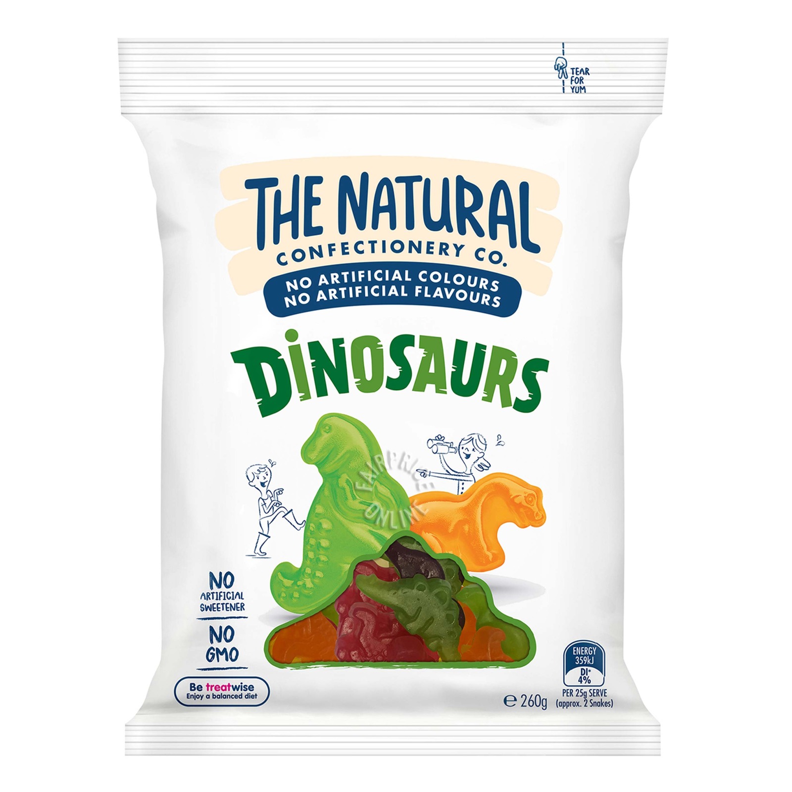 TNCC Fruity Gummies - Dinosaurs