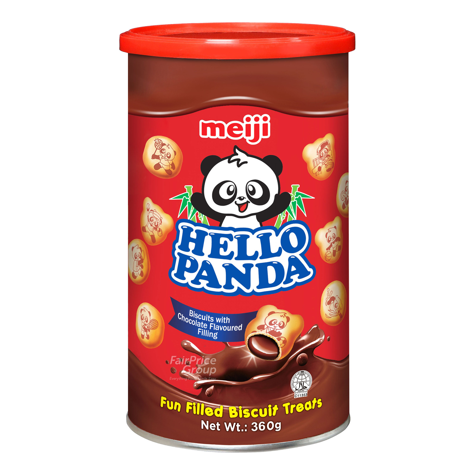 Meiji Hello Panda Biscuits - Chocolate