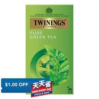 Twinings Teabags - Pure Green Tea