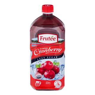 Frutee Premium Cranberry Juice Bottle Cocktail