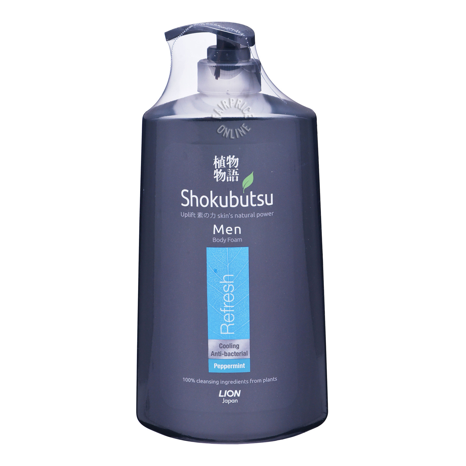 Shokubutsu Men Body Foam - Refresh
