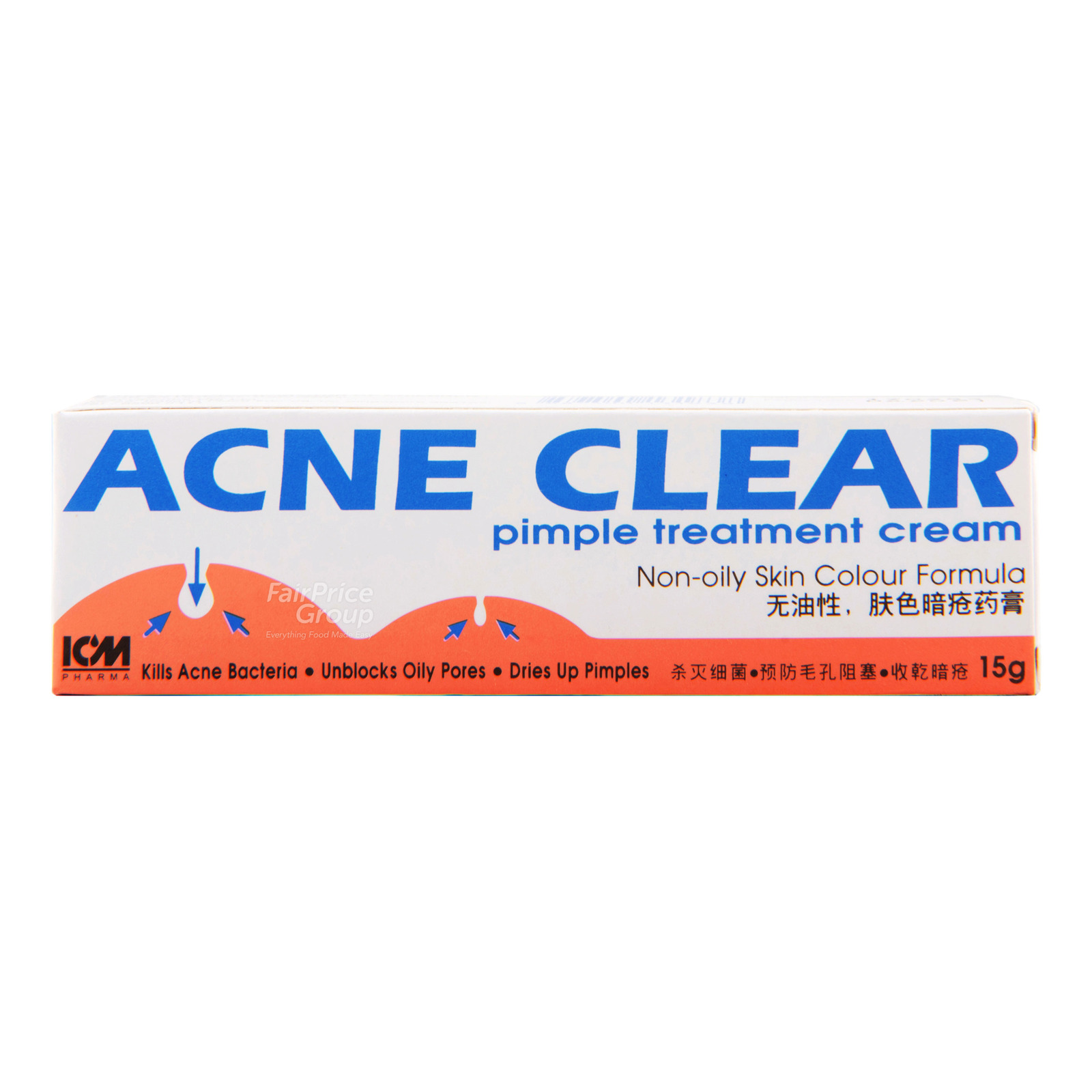 ICM Pharma Acne Clear Pimple Treatment Cream