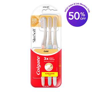 Colgate Slim Soft Toothbrush - Gold Colgate Slim Soft Toothbrush - Gold