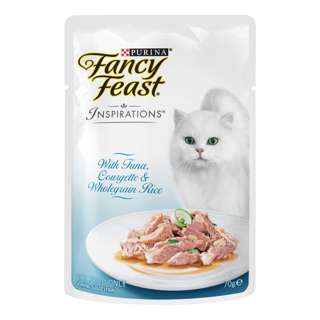 Fancy Feast Inspirations Cat Food - TunaCourgette & WholegrainRice