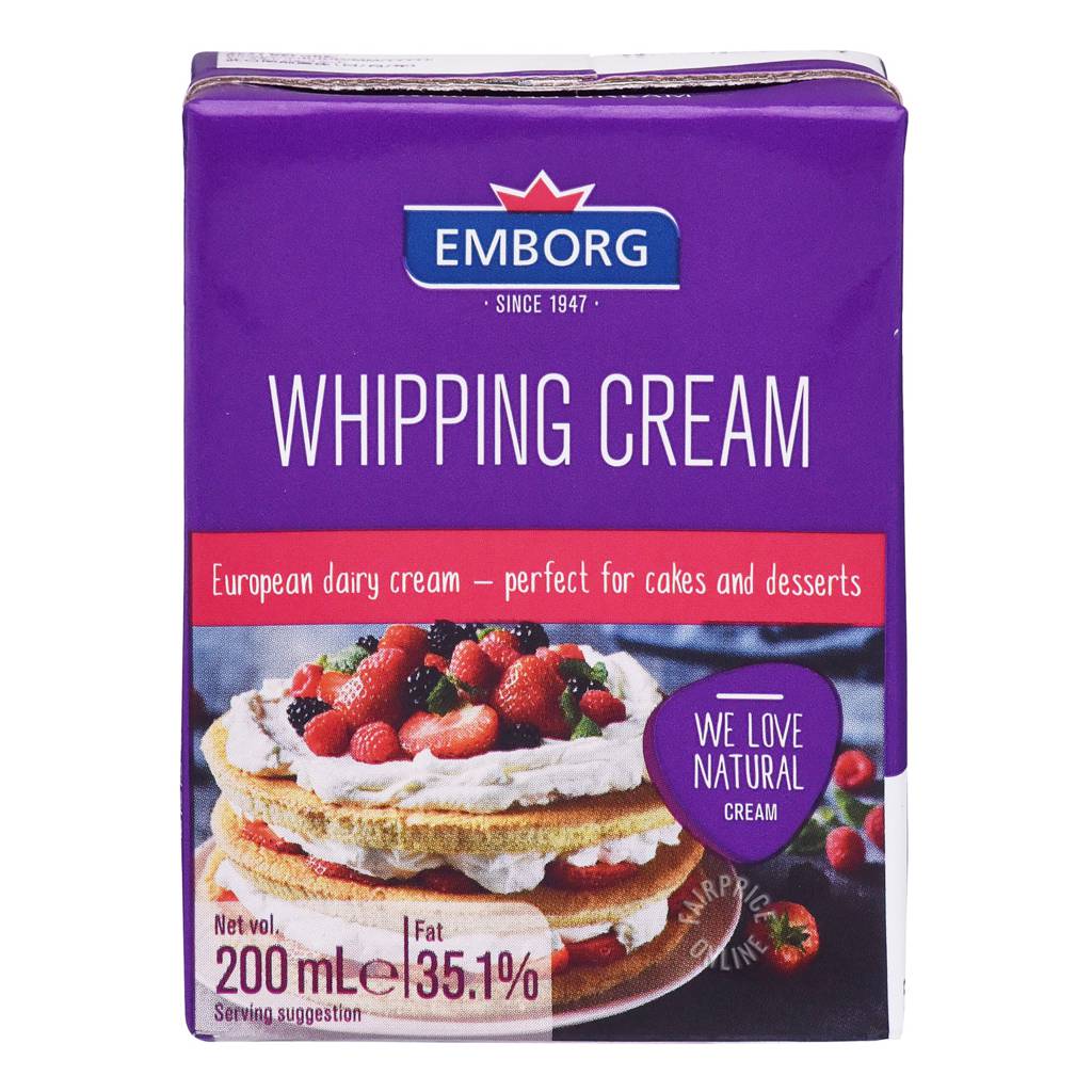 European Whipping Cream NTUC FairPrice